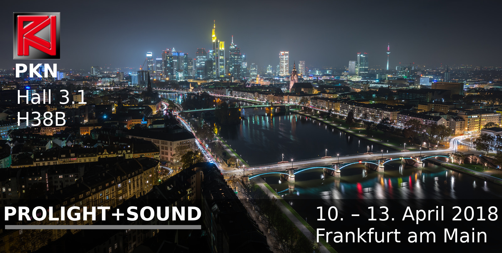 PROLIGHT+SOUND 2018 Messe Frankfurt